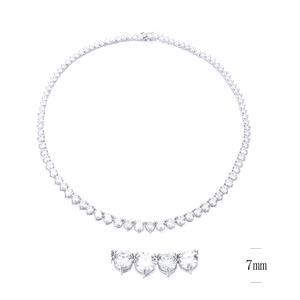 Venta caliente Hip Hop estilo CZ joyería collar de cadena de tenis - Product Image 3