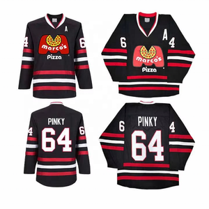 2025 maillot de hockey sur glace imprimé par transfert de chaleur unisexe personnalisé uniforme sur mesure pour adultes 100% polyester antibactérien à séchage rapide - Product Image 1