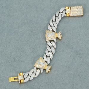 <b>Top</b> Selling Luxury VVS Moissanite Diamond Bracelet with Durable Clasp for Wedding Party and Special Occasion Available For Sale - Product Image 5
