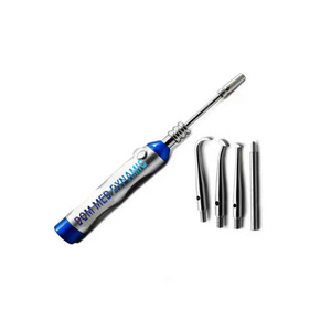 Dom Med Dynamics Ensemble de pistolet de retrait de couronnes automatique de conception turque, 5 accessoires, kit d'instruments chirurgicaux orthopédiques certifié CE - Product Image 1