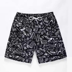 Short de bain décontracté pour homme à séchage rapide, motif rayé, imperméable, 1 pièce, grandes tailles disponibles – Fournisseur direct usine - Product Image 3