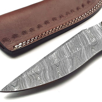 Couteau de chasse en acier Damas FOX IMPEX, design optimal, qualité industrielle, poignée confortable en acier inoxydable, OEM