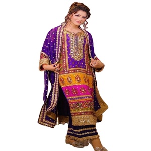 New Designer Heavy Georgette Hand Work Women's Indian Embroidered Sequencer Work In-Stock Kurta/<b>Kurti</b> - Product Image 1