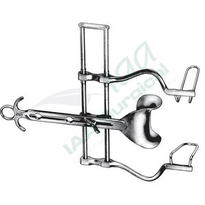 Retractor Abdominal Manual Balfour Autorretenible de Acero Inoxidable, Instrumento Quirúrgico Reutilizable y Ajustable para una Amplia Exposición - Product Image 4