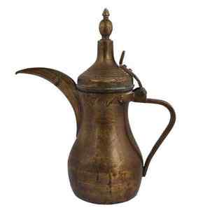 Cafetera Dallah Árabe Antigua de Estilo Postmoderno, para Hotel, Bodas, Decorativa, para Calentar Leche y Café, Tetera Dallah - Product Image 2