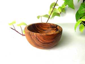 Cuencos Redondos Hechos a Mano de Madera de Olivo para Tapas – Plato Rústico para Aperitivos o Frutas – 4 Tamaños Disponibles - Product Image 1
