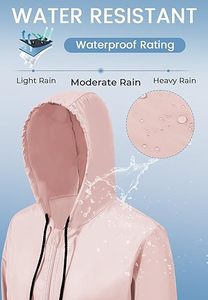 Fabricant de vestes coupe-vent colorées OEM, veste coupe-vent légère pour femmes, veste coupe-vent imperméable à capuche - Product Image 4