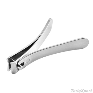 Coupe-ongles incurvé en acier inoxydable avec logo personnalisé, ouverture large et tranchante, design portable pour doigts et orteils - Product Image 2