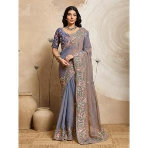 ชุดงานแต่งงานแบบพิเศษ ผ้าชีฟองนุ่มทันสมัย NxC Moss พร้อมงานปักลายฉลุ ขอบผ้า Aarco แห้งเร็ว - Product Image 1