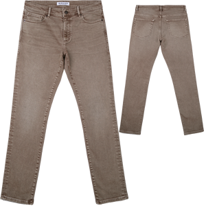 Pantalones Casuales de Corte Slim para Hombre, Color Sólido, Corte Recto, Cintura Media, Spandex/Algodón, Protección UV, Transpirables, Uso Diario, Sostenibles - Product Image 3