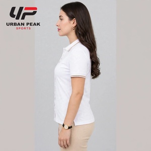 Breathable <b>Women</b> <b>Polo</b> <b>Shirt</b> With Lightweight Fabric Comfortable Fit And Refined Styling For Outdoor And Casual Activities - Product Image 4