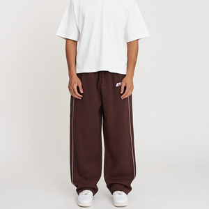 Pipe Stripe Drawstring Waist Custom Printing Streetwear Sweatpants for <b>Men</b> Scorpion <b>Cuffed</b> Washed Straight Fit Track <b>Joggers</b> - Product Image 5
