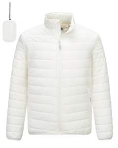 เสื้อแจ็คเก็ตพัฟเฟอร์แฟชั่นขายส่ง เสื้อโค้ทดีไซน์เนอร์บุขนเป็ดสำหรับผู้ชาย เสื้อแจ็คเก็ตพัฟเฟอร์แบบมันเงาบุขนเป็ดสำหรับผู้ชาย - Product Image 1