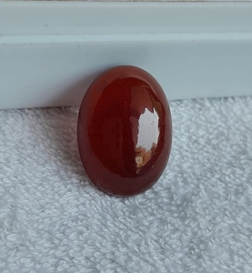 Cabochon ovale en grenat Hessonite naturel de qualité supérieure, pierre Hessonite en vrac pour la fabrication de bijoux, disponible à prix de gros. - Product Image 4