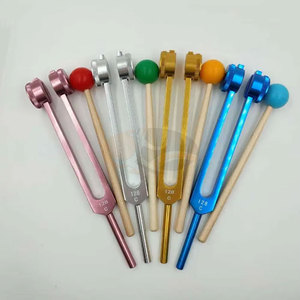 ชุดส้อมเสียงจักระอะลูมิเนียมและพลาสติก JACKBILLY ENT Instruments ความถี่ 512Hz และ 128Hz สำหรับการวินิจฉัยทางการแพทย์ - Product Image 3