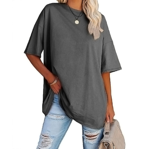 Camisetas con Estampado Gráfico Personalizado para Mujer, Transpirables, de Verano, Lisas, Extra Grandes, Camisetas de Talla Grande para Mujer - Product Image 6