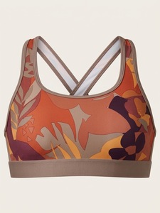 Soutien-gorge de sport tricoté à couvrance totale de qualité supérieure pour femme, maintien élevé, respirant, tissu extensible, sans armatures, pour la gym et le yoga - Product Image 5