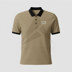 Camiseta Polo para Hombre, Manga Corta, Algodón Piqué, Logotipo Personalizado, Transpirable, Ropa Casual, Venta al Por Mayor, Proceso Impex - Product Image 2