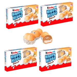 Crema de Cacao Kinderr Happy Hippo 105g, Compra el Paquete de 4 Kinderr Happy Hippo, Kinderr Hippos con 2 Cremas de Cacao - Product Image 1