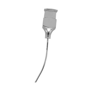 <b>Sandblasted</b> Tip Manual for Precision Ophthalmic Surgery Cortex Extractor 21mm with 0.3mm Side Port 23 Gauge - Product Image 5