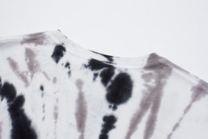 Nouveau T-shirt Tie-Dye Personnalisé pour Homme 2026 avec Impression Sérigraphique sur Tissu Velours Respirant Coupe Classique - Product Image 5