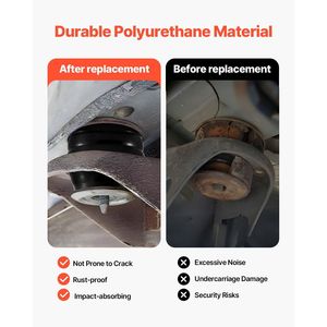 Kit di 60 Boccole in Poliuretano per Sospensioni e Montaggio Carrozzeria per Ford F250 F350 Super Duty 2008-2016, Sostituzione Rapida - Product Image 4