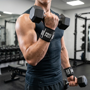 Équipement de fitness professionnel pour l'entraînement, bandes de maintien pour poignets ajustables haute performance, sur mesure, pour Cross Fit - Product Image 4
