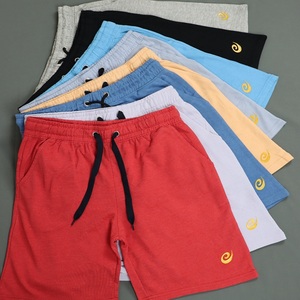 Pantalones Cortos Deportivos Casuales para Hombre, 100% Algodón, Tejido Terry, Bordados, de Verano, Calidad Premium, Excedentes de Fábrica - Product Image 1