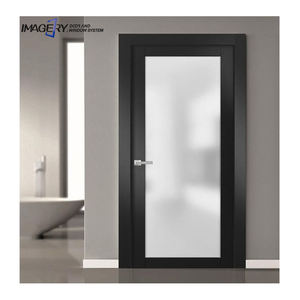 Sistema de puertas y ventanas abatibles de aluminio y vidrio de perfil de rotura térmica de diseño Moren para baño de inodoro - Product Image 6