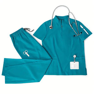 Tenues chirurgicales pour femme, ensemble de blouses médicales, vêtements de travail pour infirmières, salons de beauté, cliniques, ensembles de blouses de spa - Product Image 4