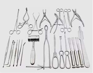 Juego Básico de Cirugía Ortopédica de 25 Piezas, Instrumentos Quirúrgicos Manuales de Acero Inoxidable Alemán con Caja - Product Image 4