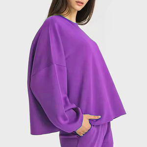 Outdoor and Casual Women's <b>Polyester</b> Skinny and Loose Fit Clothing Sets <b>Polyester</b> Cotton Regular Fit Sets - Product Image 3