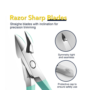 Coupe-cuticules professionnel, ciseaux, pinces à ongles en acier inoxydable, outils pour pédicure et manucure - Product Image 3