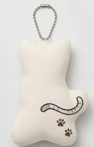 พวงกุญแจตุ๊กตาผ้าฝ้ายนุ่ม 10 ซม. จี้น่ารัก - Product Image 3