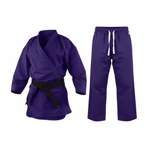 <b>Brown</b> Judo Uniform Set Regular Fit Unisex Adult Durable Cotton Martial Arts Wear - Product Image 3