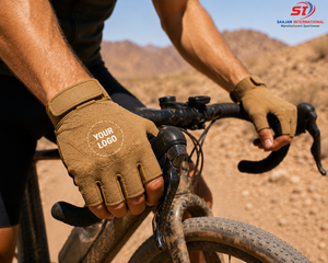 Gants de cyclisme demi-doigts style utilitaire, résistants à l'usure, antidérapants, pour vélo de gravier, vente en gros, logo personnalisé OEM - Product Image 4