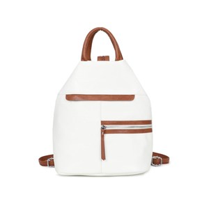 Mochila Mini de Cuero Genuino Popular para Mujer, Bolso de Cuero Real Pequeño, Mochila de Diseño para Viaje, LMBP-0031H - Product Image 4