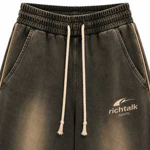Hot Selling Factory Price <b>Men</b> Lightweight Casual Mid <b>Baggy</b> <b>Trouser</b> Quick Dry Breathable Polyester/Cotton Drawstring Closure New - Product Image 4