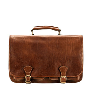 Porte-documents en cuir véritable pour hommes, sac pour ordinateur portable, grande capacité, sac de travail, sac de voyage - Product Image 2