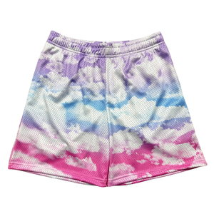 High Quality Wholesale Heavyweight Polyester Mesh Sublimation Shorts Double <b>Layer</b> Gym Basketball Custom Sublimated Mesh Shorts - Product Image 2