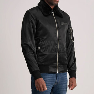 Chaqueta de Satén para Hombre de Alta Calidad, Diseño Personalizado, Venta al Por Mayor, Chaquetas de Invierno Hechas con el Mejor Material - Product Image 2