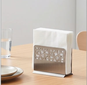 Porta Servilletas de Acero Inoxidable de Diseño, Soporte Premium Perfecto para Utensilios de Cocina y Uso en Mostradores de Restaurantes - Product Image 5