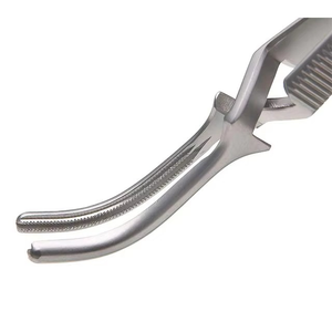 Pinces Premium Dieffenbach Bulldog - Pince vasculaire croisée Debakey en acier inoxydable atraumatique pour l'occlusion précise des vaisseaux - Product Image 2