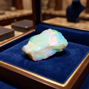 Wholesale Natural Ethiopian Fire Opal Rough 3mm Rose Diamond Uncut Crystal Loose Gemstone for Jewelry Suppliers - Product Image 3