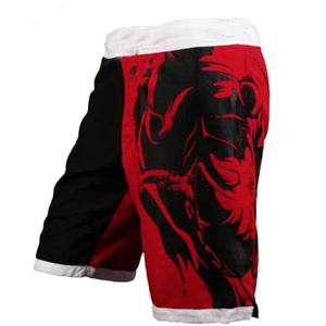 Pantalones Cortos de MMA para Hombre de Alta Calidad, Cintura Elástica, Secado Rápido, Diseño Estampado, Material Transpirable de Spandex, Hechos en Pakistán, Servicio OEM - Product Image 3