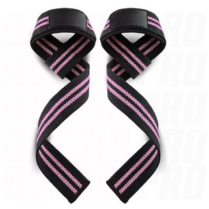 OEM Custom Logo Lifting Wrist <b>Straps</b> for Weightlifting Gym Deadlift Workout Cotton Padded Wrist Support <b>Straps</b> for Men Women - Product Image 3