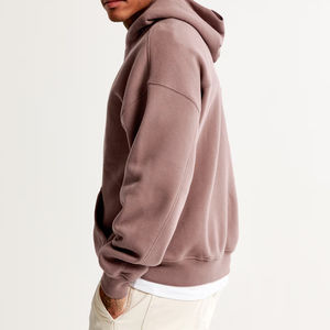 Sudaderas con Capucha Bordadas en Chenilla para Hombre, Nueva Moda, Precio Económico OEM, 100% Algodón, Tinte Liso, Súper Calidad, Logotipo/Colores Personalizados - Product Image 4