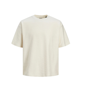 Camisetas de punto con hombros caídos al por mayor, personalizadas con el nombre del equipo, de alta calidad, estilo urbano, lisas, holgadas, de corte regular para hombre - Product Image 6