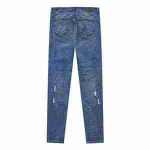 Jean baggy homme tendance, coupe ample délavée, style streetwear avec poches latérales - Product Image 6