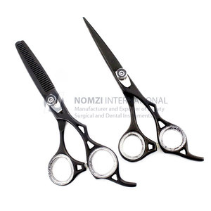 Kit de Barbería Profesional de Acero Inoxidable con Cortapelos, Tijeras y Herramientas de Aseo para Cortar el Cabello y Recortar la Barba - Product Image 4